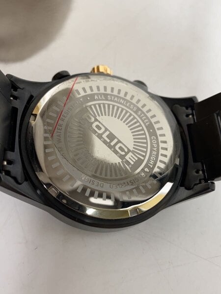 POLICE(ポリス) / クォーツ腕時計/アナログ/BLK/15001J | 中古品の販売