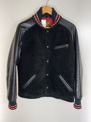 TSU　未使用【Y'2 LEATHER】レザースタジャン38サイズ Lua × Y'2 LEATHER（ルア × ワイツーレザー） 】 【 Lua別注 】 1st