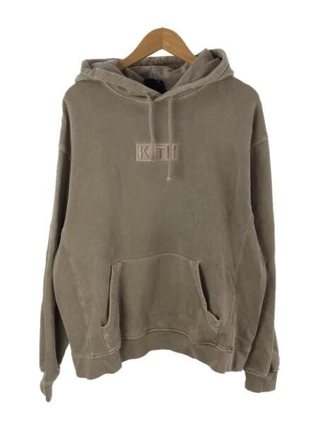 KITH(キス) / WILLIAMS III HOODIE OVERDYE/ボックスロゴ/パーカー/L  