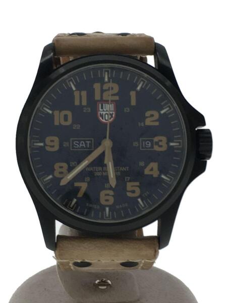 LUMINOX(ルミノックス) / 200m防水/クォーツ腕時計/アナログ/レザー 