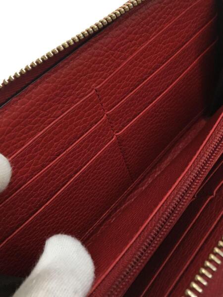 GUCCI(グッチ) / 長サイフ_GGキャンバス/キャンバス/RED/レディース