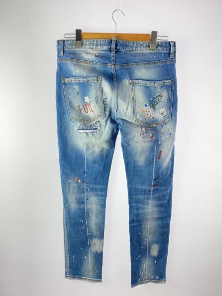 DSQUARED2(ディースクエアード) / ダメージ加工 スキニーデニムパンツ 