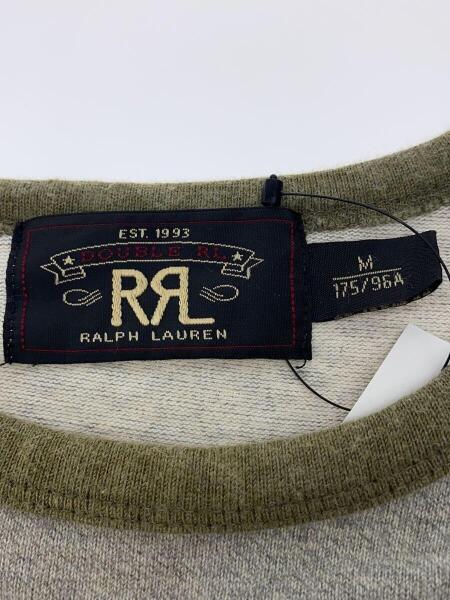 RRL(ダブルアールエル) / ラグランスリーブ七分袖Tシャツ/M/コットン 