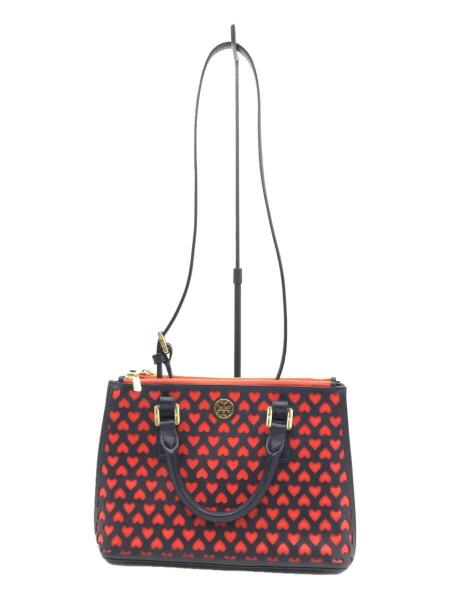 TORY BURCH(トリーバーチ) / レザーカット ハート柄 2WAY ショルダー 