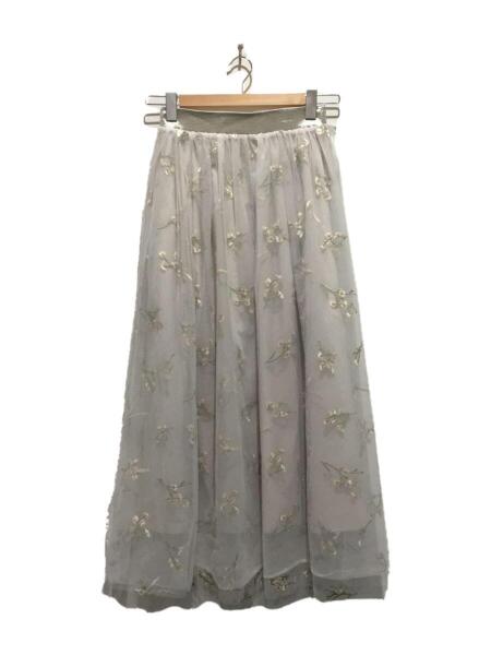 LANVIN en Bleu(ランバンオンブルー) / フラワーチュールスカート  