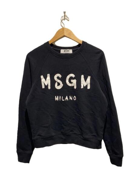 MSGM(エムエスジーエム) / ロゴスウェットシャツ L/BLK/2641MDM89 