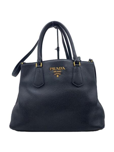 PRADA(プラダ) / 2WAYシボレザーハンドバッグ | 中古品の販売・通販 