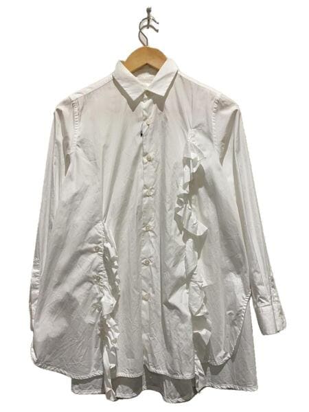 Noir Kei Ninomiya フリル付きシャツ　Mサイズ noir kei ninomiya フリル変形シャツ