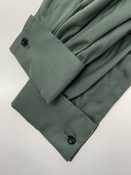 HYKE(ハイク) / 23AW FD BALLOON SLEEVE SHIRT/バンドカラー バルーン 