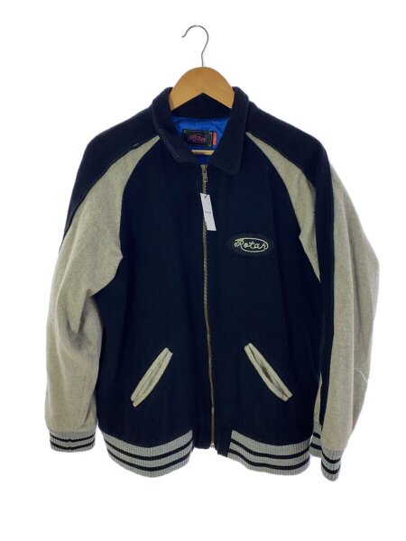 ROTAR(ローター) / スタジャン/L/ウール/BLK | 古着の販売・通販なら 