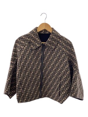 FENDI / ニット・セーター(薄手)/38/レーヨン/BRW/総柄/FZY703 A5QG FENDI◇ニット・セーター(薄手)/38/レーヨン/BRW/総柄/FZY703 A5QG