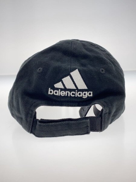 BALENCIAGA(バレンシアガ) / ×adidas/キャップ/L/コットン/ブラック 