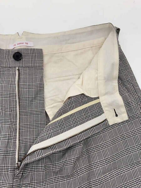 s.k. manor hill / スラックスパンツ/S/グレー/チェック/CHARLIE-PT-GC s.k. manor hill(エスケーマノアヒル) / スラックスパンツ/S/グレー