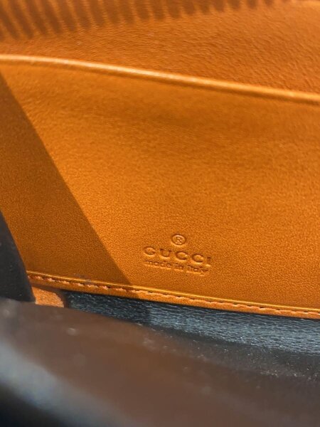 GUCCI(グッチ) / グッチシマ/ラウンドジップ 長財布/レザー/BRW/メンズ