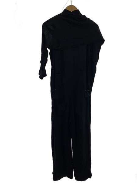 Acne Studios(Acne) / OLD/スタンドカラーオールインワン/ポルトガル製/34/レーヨン/BLK Acne Studios(Acne)(アクネストゥディオズ(アクネ)) / OLD/スタンド