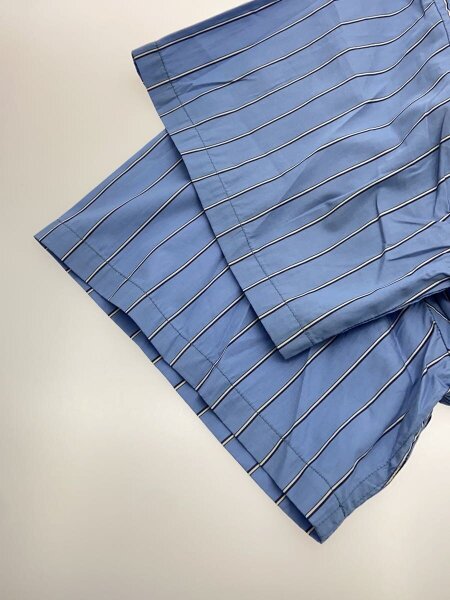 E.TAUTZ(イートウツ) / 半袖シャツ/コットン/BLU/ストライプ/63-10