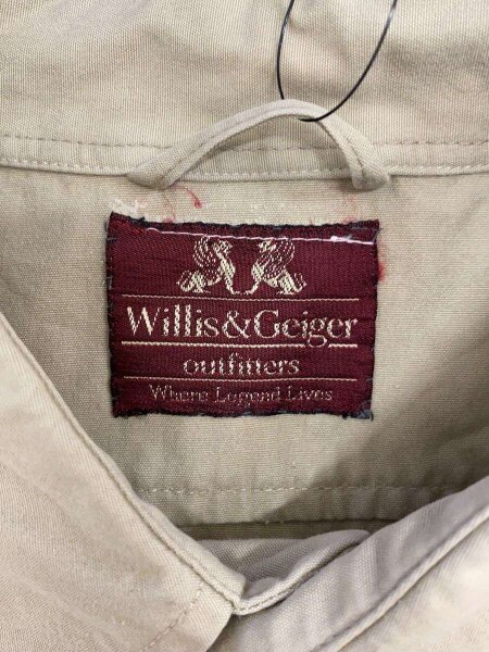 Willis&Geiger(ウイリスアンドガイガー) / 80s/サファリジャケット/42