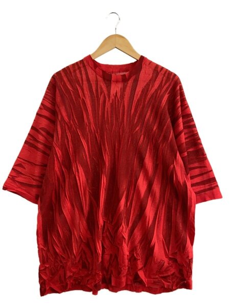 MAISON SPECIAL(メゾンスペシャル) / Tシャツ/2/ポリエステル/RED
