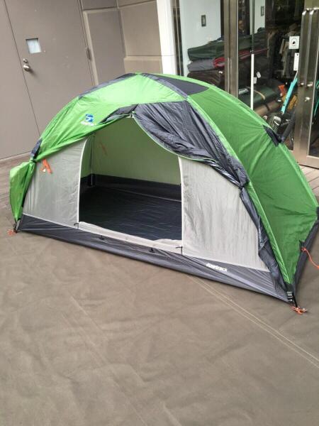 ANION テント収納バッグ グレー/グリーン ANION テント収納バッグ