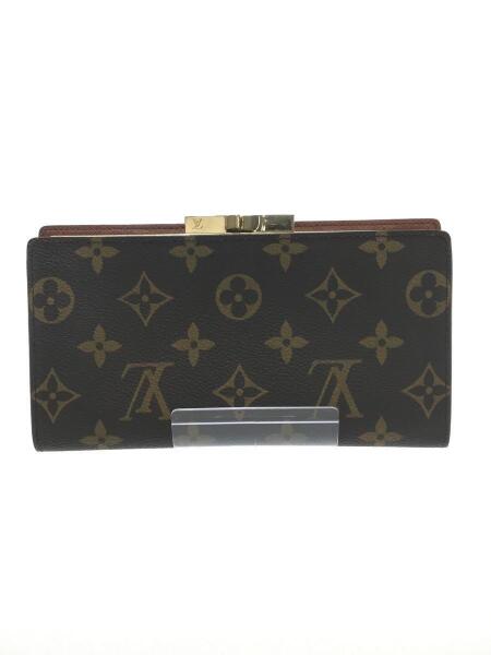 LOUIS VUITTON(ルイヴィトン) / ファスナー付財布_モノグラム_BRW/PVC