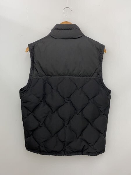 STUSSY / AUTHENTIC GEAR/ダウンベスト/M/ポリエステル/BLK/無地 STUSSY(ステューシー) / AUTHENTIC GEAR/ダウンベスト/M/ポリエステル