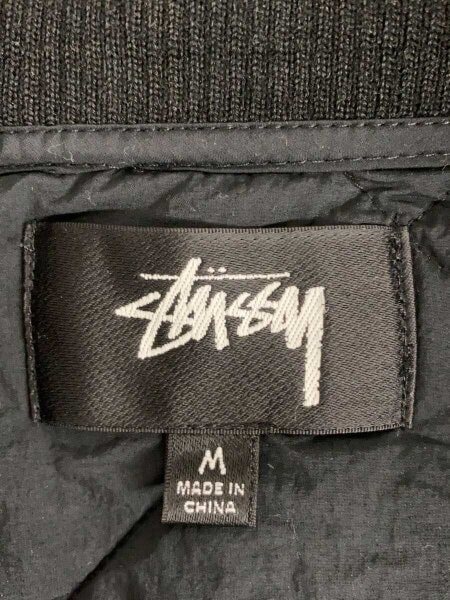 STUSSY(ステューシー) / キルティングジャケット/M/ナイロン/BLK