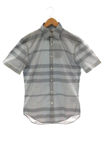 BURBERRY LONDON(バーバリーロンドン) / 半袖シャツ/XS/コットン/BLU  