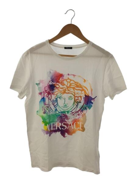 VERSACE(ヴェルサーチェ) / Tシャツ/38/コットン/WHT/プリント/A87468 