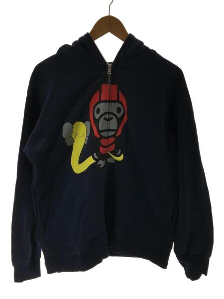 A BATHING APE(アベイシングエイプ) / ×kaws/ジップパーカー/L 