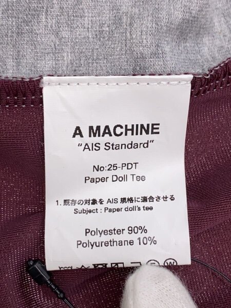 A MACHINE(エーマシーン) / 25SS/Paper Doll Tee/3/ベロア/BRD/無地/25 