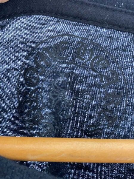 CHROME HEARTS(クロムハーツ) / 24AW/ネックロゴ/長袖Tシャツ/XL