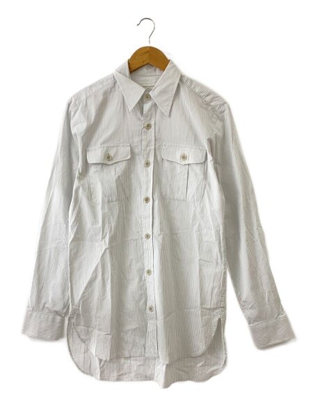 DRIES VAN NOTEN(ドリスヴァンノッテン) / 長袖シャツ/36/コットン/WHT 