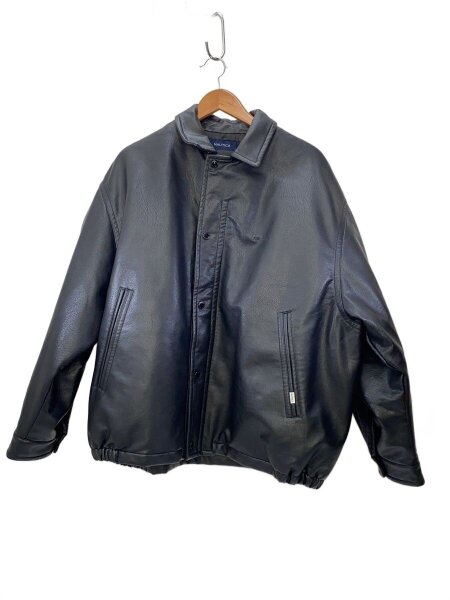 NAUTICA(ノーチカ) / Vegan Leather Insulated Blouson/L/フェイク 