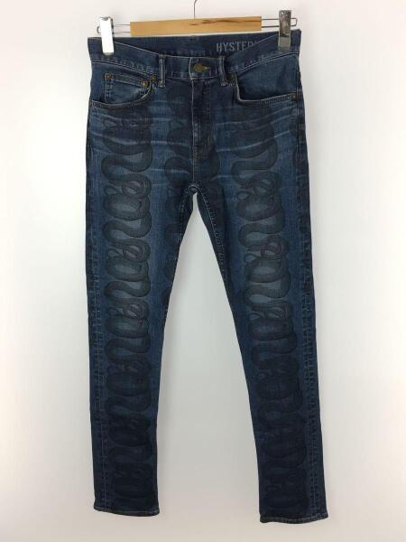HYSTERIC GLAMOUR(ヒステリックグラマー) / 22AW/SNAKE LOOP柄スキニー 