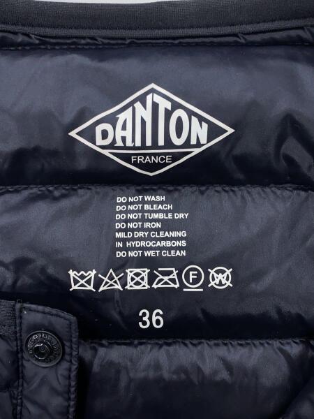 DANTON(ダントン) / キルティングジャケット/36/ポリエステル/ブラック 