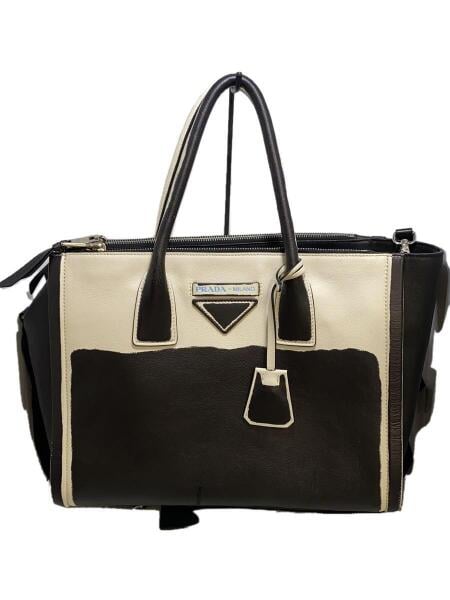 PRADA GRACE LUX 2WAYトートバッグ PRADA Grace Lux Concept Tote Black 1667050 | FASHIONPHILE