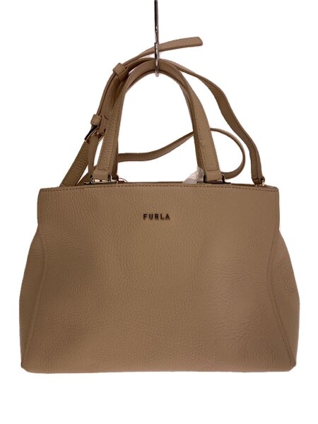 FURLA(フルラ) / ショルダーバッグ/レザー/ベージュ | 中古品の販売 
