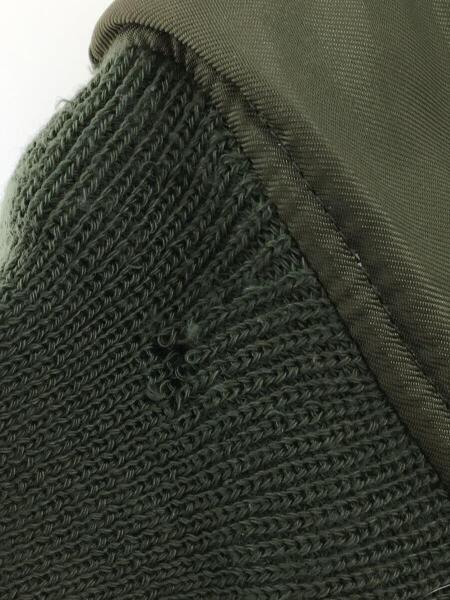 HOUSTON(ヒューストン) / フライトジャケット/M/ナイロン/KHK/無地