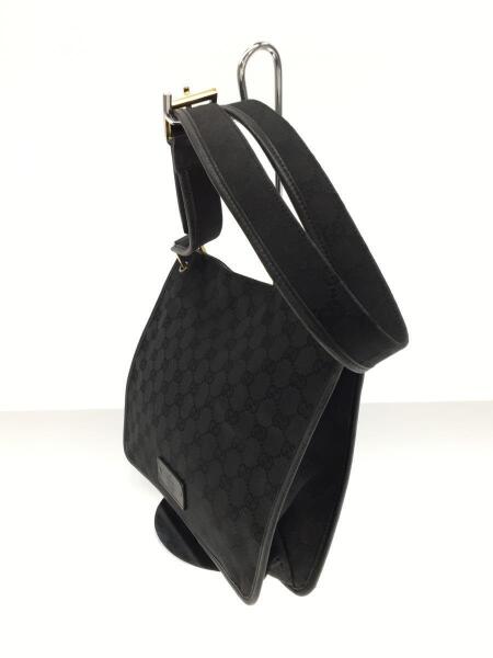 GUCCI肩掛けバッグ GUCCI(グッチ) / ショルダーバッグ/キャンバス/BLK/総柄/91762 | 中古
