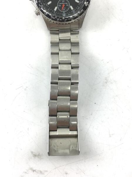 SEIKO(セイコー) / クォーツ腕時計/アナログ/ステンレス/BLK/SLV/SS