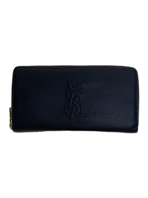 サンローラン SAINT LAURENT YSL ミニ財布 2つ折り レザー モノグラム 