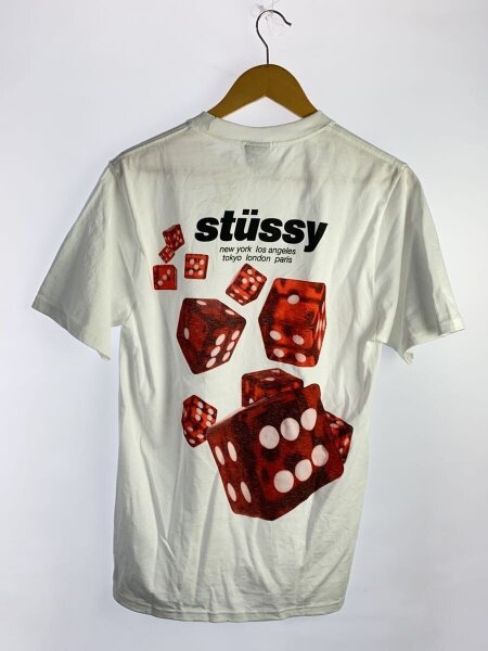 STUSSY(ステューシー) / 25SS/Rollers Tee/Tシャツ/S/コットン/WHT