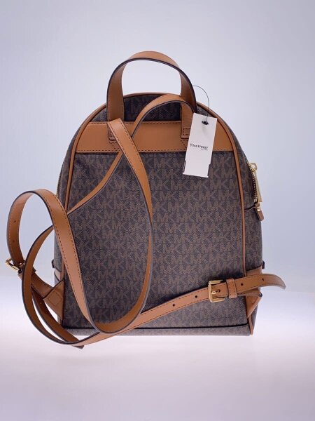 MICHAEL KORS(マイケルコース) / リュック/レザー/BRW/総柄/30S7GEZB1B