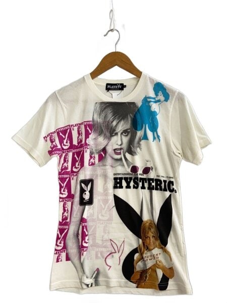HYSTERIC GLAMOUR(ヒステリックグラマー) / Tシャツ/S/コットン/WHT