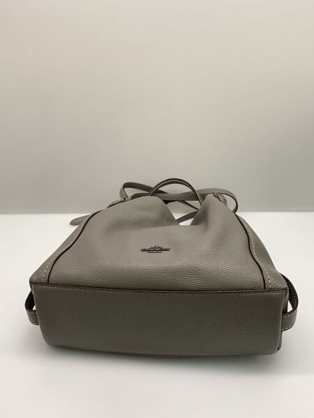 COACH メンズ ショルダーバッグ COACH(コーチ) / ショルダーバッグ/レザー/GRY/無地/57124 | 中古品の