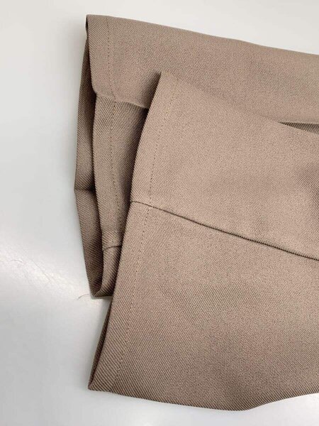 WRANGLER / ランチャーパンツ/36/ポリエステル/BRW/無地/82BH/フラッシャー付 WRANGLER(ラングラー) / ランチャーパンツ/36/ポリエステル/BRW/無地