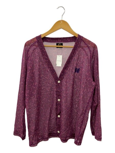 Needles(ニードルズ) / V Neck Cardigan Poly Mesh/Floral/M 