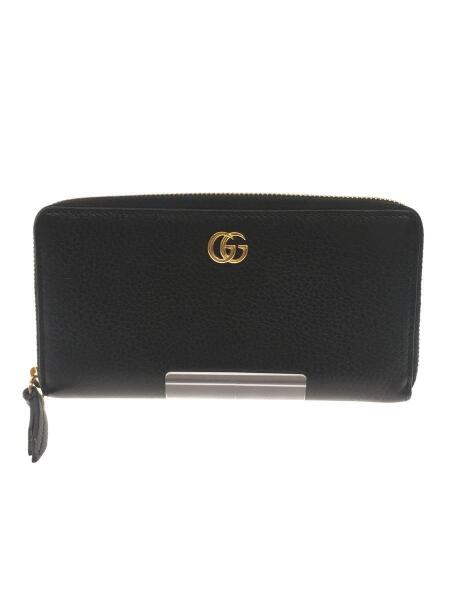 GUCCI(グッチ) / 長財布/レザー/BLK/無地/7549F8402 | 中古品の販売 