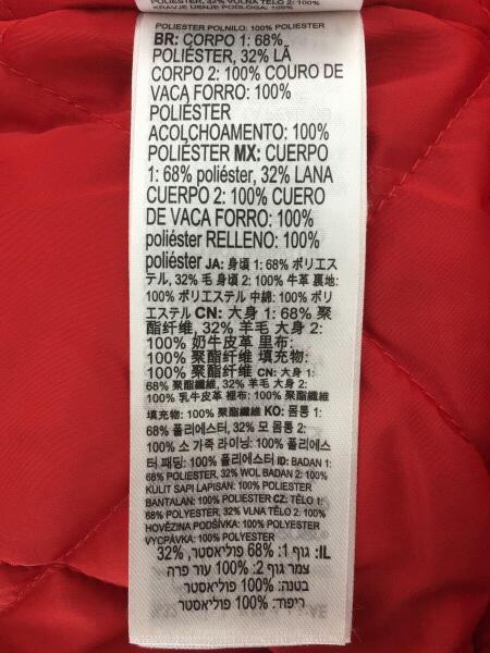 RVCA(ルーカ) / スタジャン/L/ウール/RED | 古着の販売・通販なら 