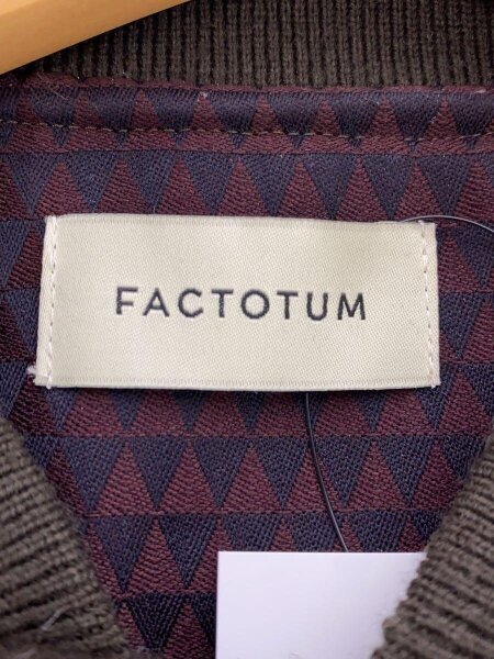 FACTOTUM(ファクトタム) / スタジャン/46/ウール/BRW/01020442 | 古着 